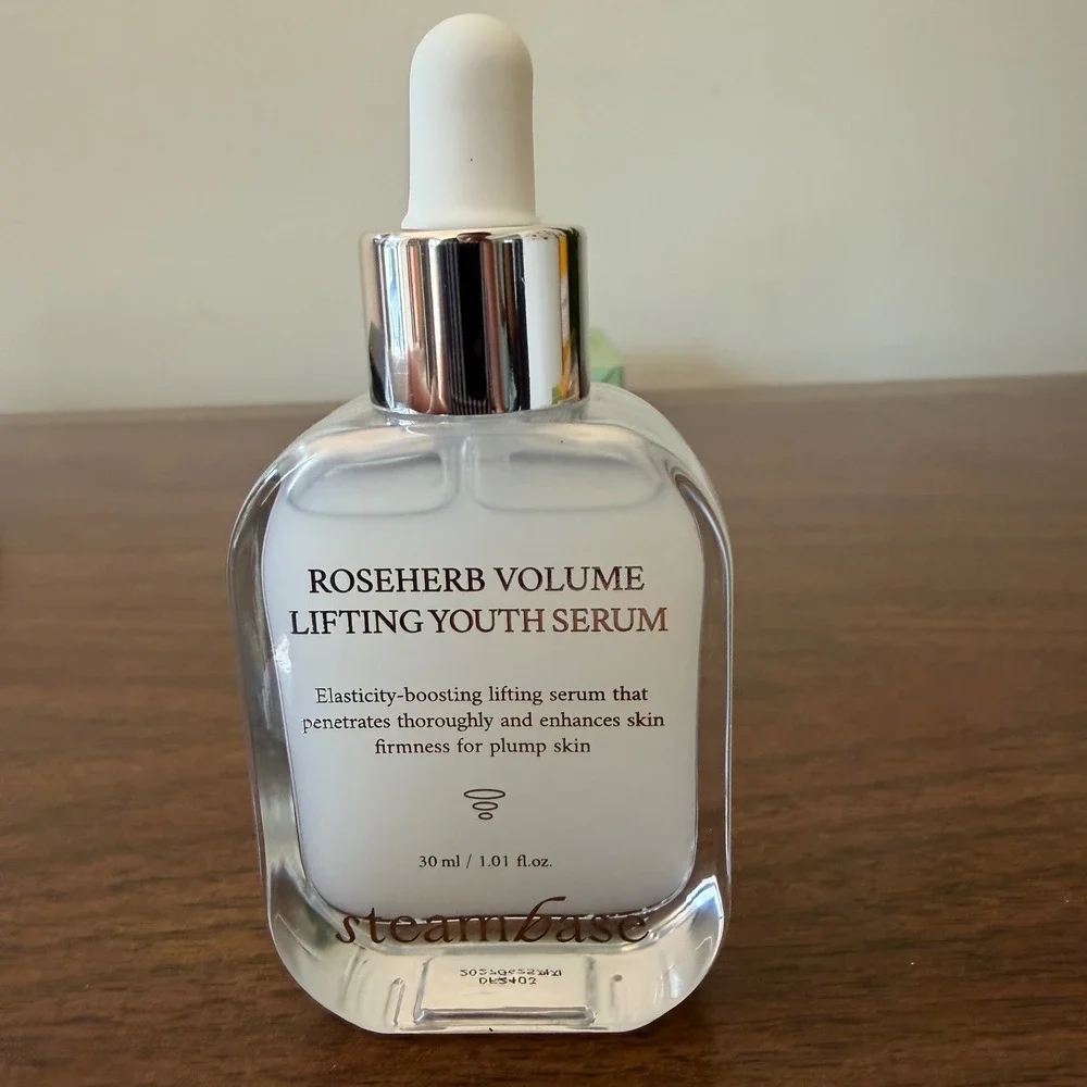 Steambase Roseherb Volume Lifting Youth Serum 30ml K-Beauty Peptide Niacinamide